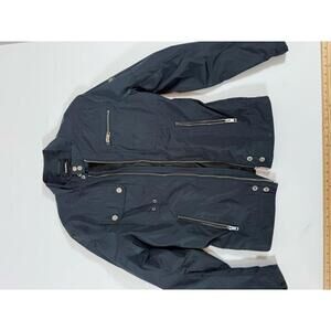 Diesel Men's Navy Large Lightweight Zip-Up Jacket